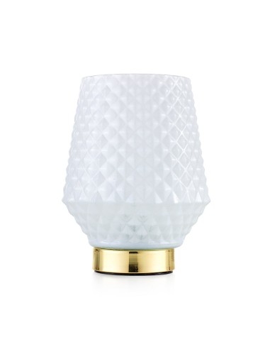 Lampada in vetro bianca Medina EMÒ