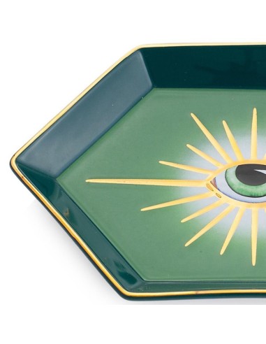 Vassoio esagonale piccolo verde Egeo EMÒ