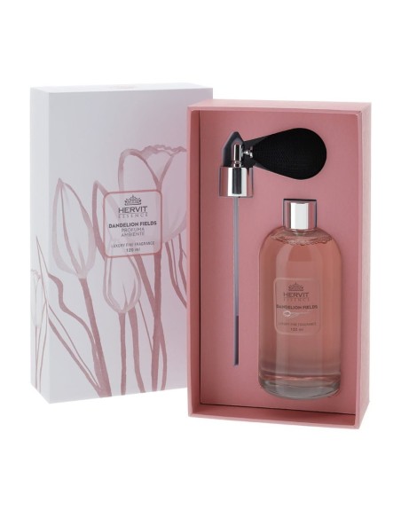 Spray Profuma ambiente Dandelion Field Tulipani rosa Hervit 120 ml