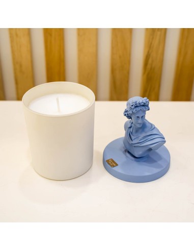 Candela Busto Apollo azzurro polvere Omnia Vincit Amor