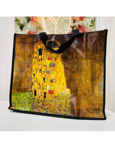 Set borsa con 2 tazze e cucchiaini Klimt Enesco
