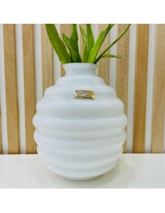 Vaso in Vetro Bianco Tom Ch Linea Venezia 2