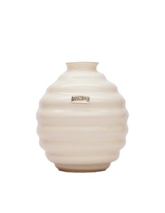 Vaso in Vetro Crema Tom Ch Linea Venezia