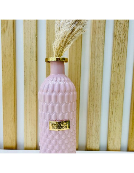 Vaso a bottiglia rosa in vetro Tom Ch