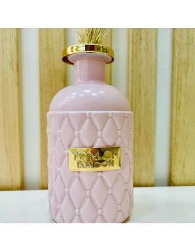 Vaso a bottiglia rosa in vetro Tom Ch