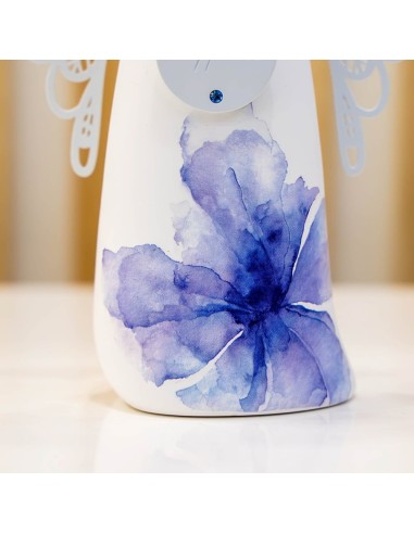 Angelo dell'Amore Happiness Blu floreale You are an Angel