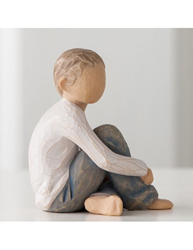 Statuetta Bambino Premuroso Willow Tree 8(H) cm