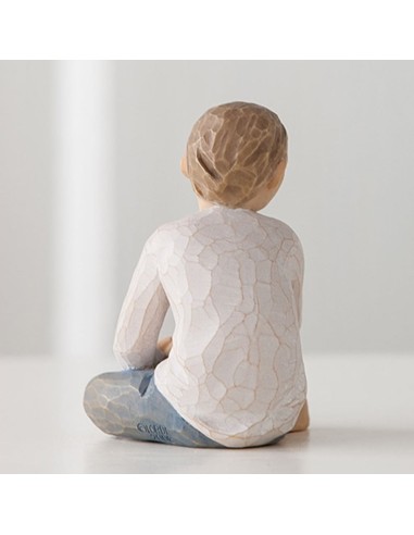 Statuetta Bambino Premuroso Willow Tree 8(H) cm