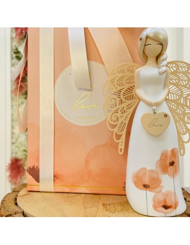 Angelo Love con papaveri arancio You are an Angel