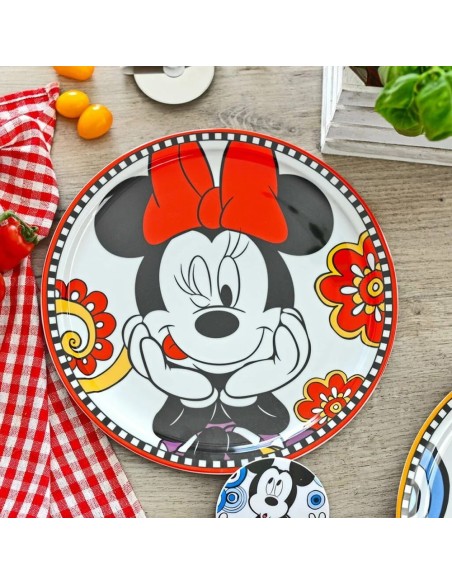 Piatto pizza Minnie Disney Forever and Ever Egan
