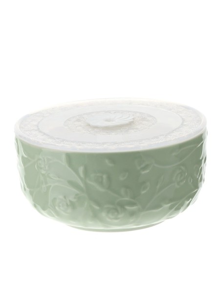 Contenitore in porcellana verde Romance Hervit