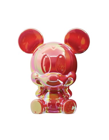 Salvadanaio Mickey Mouse rosso iridescente Disney Showcase
