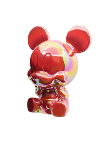 Salvadanaio Mickey Mouse rosso iridescente Disney Showcase