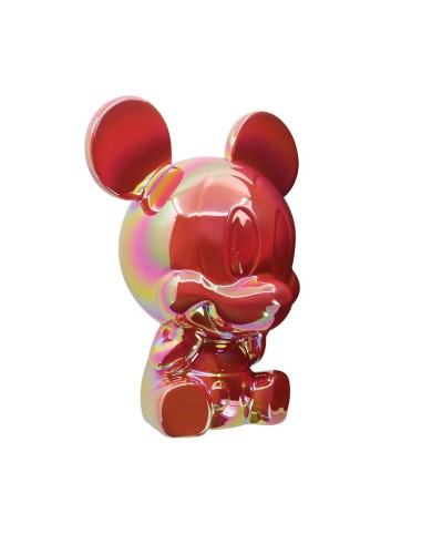 Salvadanaio Mickey Mouse rosso iridescente Disney Showcase
