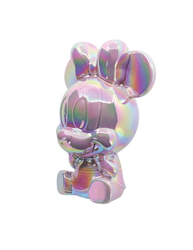 Salvadanaio Minnie viola iridescente Disney Showcase