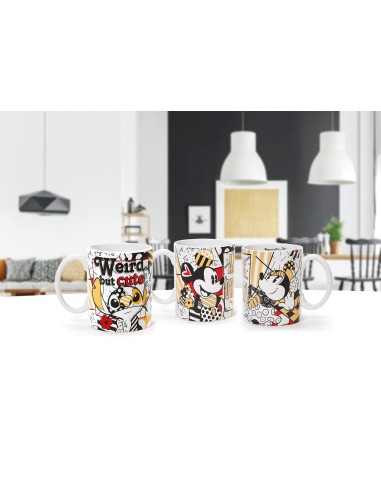 Tazza Mug in Ceramica Mickey & Minnie – Britto Disney