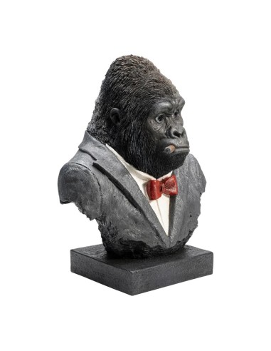 Scultura Gorilla Smoking – Stile moderno e ironico per la casa