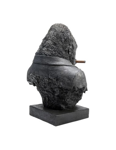 Scultura Gorilla Smoking – Stile moderno e ironico per la casa