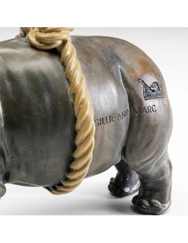 Scultura Artistica Rinoceronte