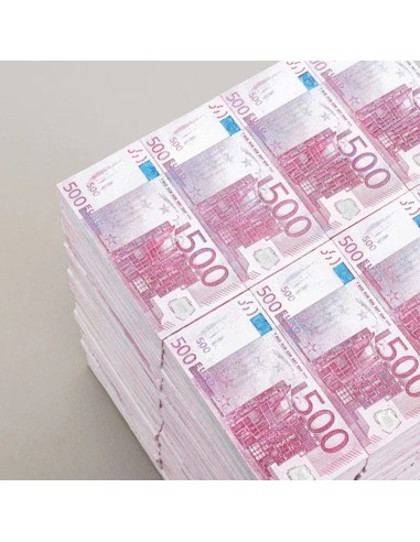 Sgabello Design Iconico con mazzette di banconote da 500 Euro