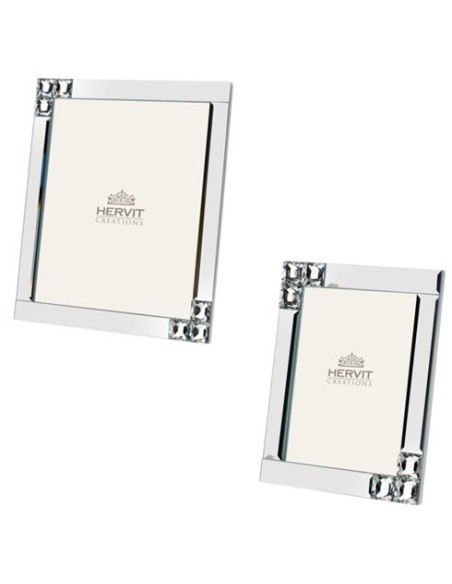 Portafoto Cornice piccolo in cristallo Miroir Hervit