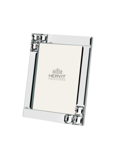 Portafoto Cornice piccolo in cristallo Miroir Hervit
