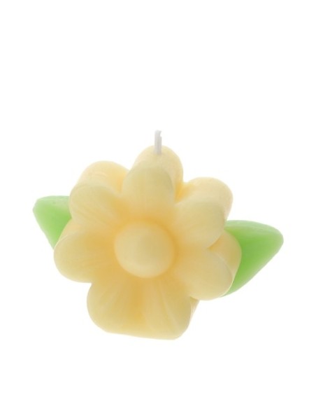 Candela fiore giallo Hervit