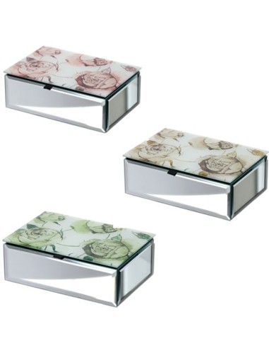 Cofanetto portagioie Baccarat rose verdi Hervit