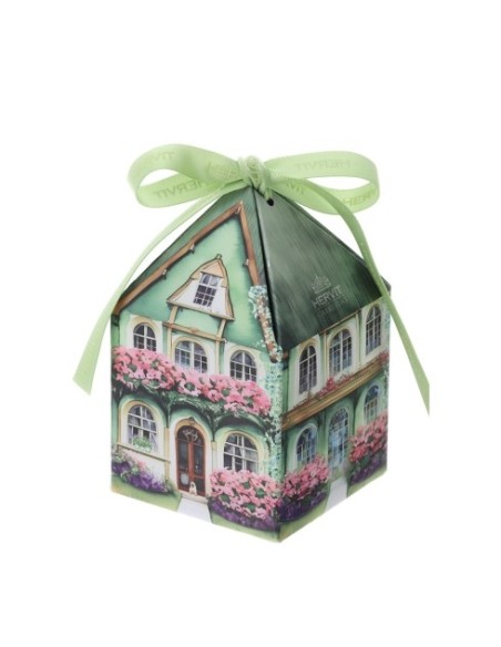 Portaconfetti casetta Cottage verde Hervit