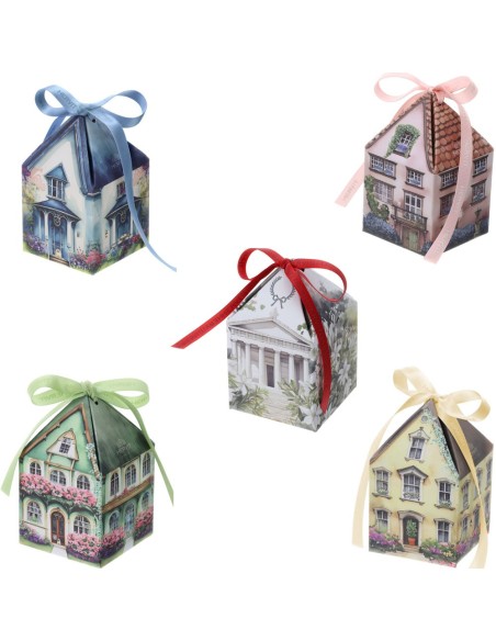 Portaconfetti casetta Cottage verde Hervit