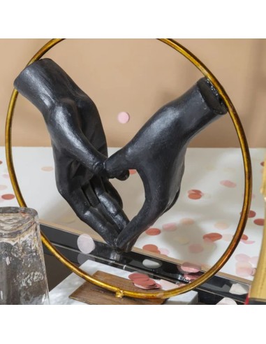 Scultura Decorativa Cuore di Mani