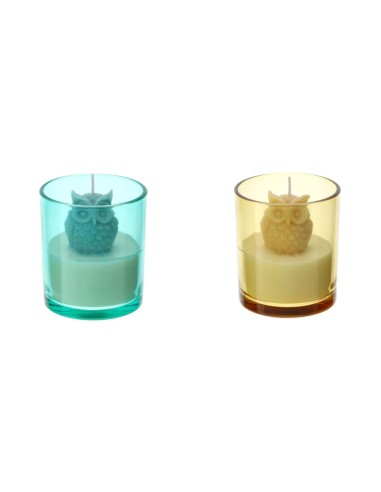 Candela civetta verde Cottage Hervit