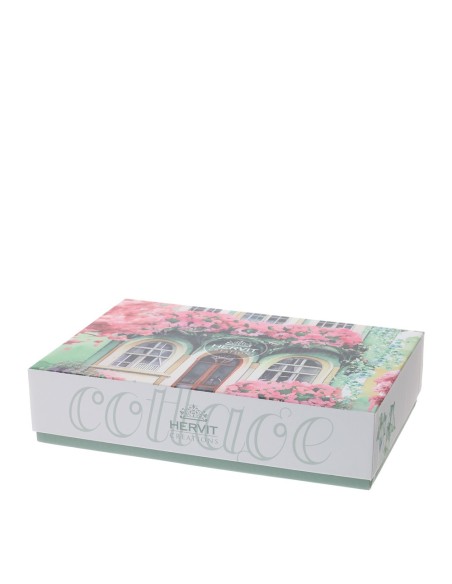 Set 2 Tazzine da caffè Cottage blu con box regalo Hervit