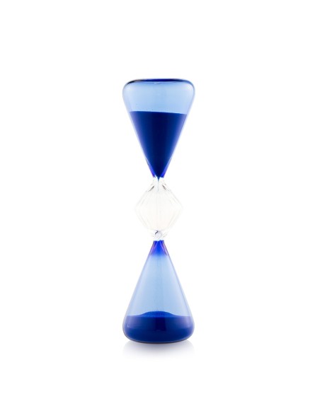 Clessidra blu con pallina trasparente Momentum Emò