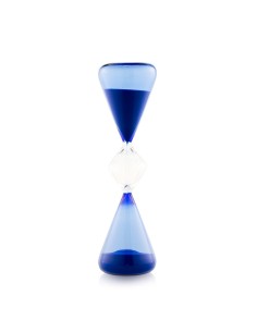 Clessidra blu con pallina trasparente Momentum Emò