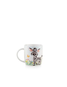 Tazza zebra bianca e nera Sweetie Emò