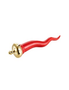 Corno rosso con corona dorata Montemaggi