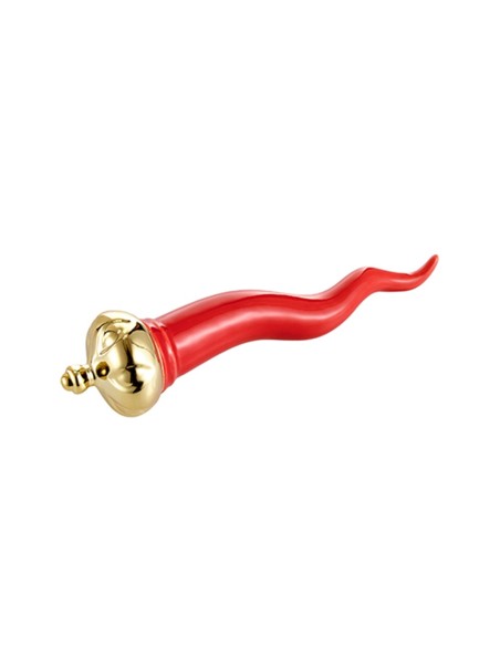 Corno rosso con corona dorata Montemaggi