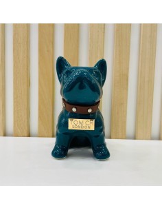 Bulldog Ottanio in Ceramica Dipinto a Mano Tom Ch