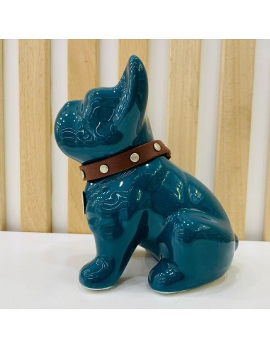 Bulldog Ottanio in Ceramica Dipinto a Mano Tom Ch