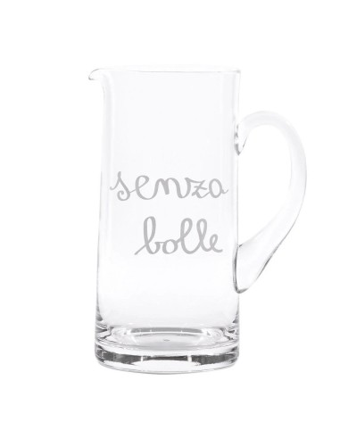 Brocca in vetro senza bolle Simple Day