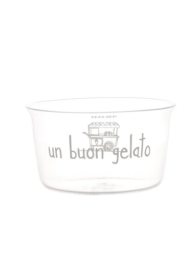 Coppia di coppette gelato "Un buon gelato" Simple Day