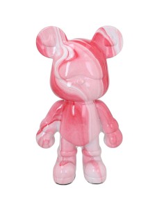 Salvadanaio Orso con sfumature fucsia Tognana
