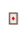 Quadretto seme poker Quadri rosso Ilary Queen