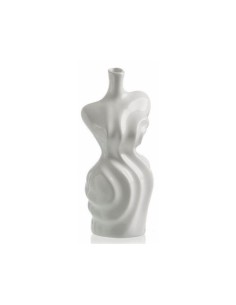 Vaso busto femminile bianco Ilary Queen