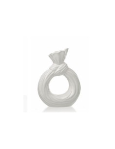 Vaso nodo bianco Ilary Queen