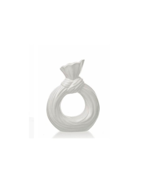 Vaso nodo bianco Ilary Queen