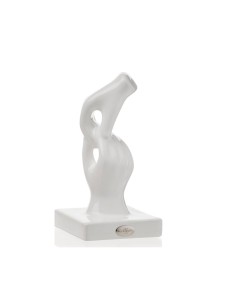 Scultura mani intrecciate bianche lucide Ilary Queen