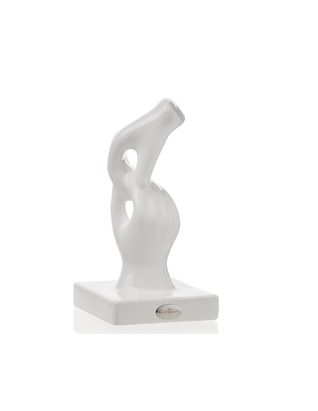Scultura mani intrecciate bianche lucide Ilary Queen