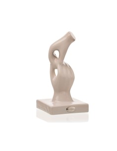 Scultura mani intrecciate tortora lucide Ilary Queen